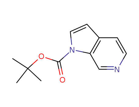 Molecular Structure of 370880-82-3 (N-Boc-6-azaindole)