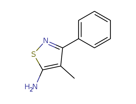 5-Isothiazolamine,4-methyl-3-phenyl-