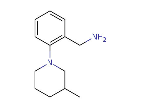 Benzenemethanamine, 2-(3-methyl-1-piperidinyl)-