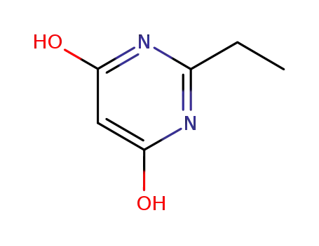 Molecular Structure of 3709-98-6 (4(1H)-Pyrimidinone, 2-ethyl-6-hydroxy- (9CI))