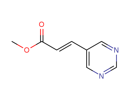 2-Propenoic acid,3-(5-pyrimidinyl)-, methyl ester