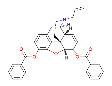 7,8-didehydro-4,5-epoxy-17-(2-propenyl)-(5α,6α)-morphinan-3,6-diol 3,6-dibenzoate