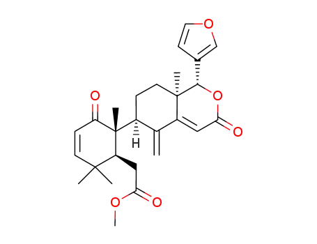 Molecular Structure of 1187952-19-7 ((+)-cipadonoid B)