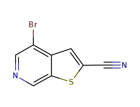 4-bromothieno[2,3-c]pyridine-2-carbonitrile