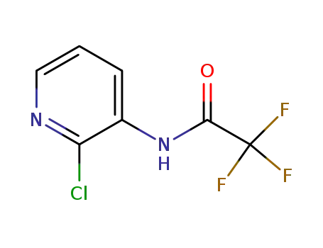 Molecular Structure of 574714-02-6 (N-(2-chloropyridin-3-yl)trifluoroacetamide)