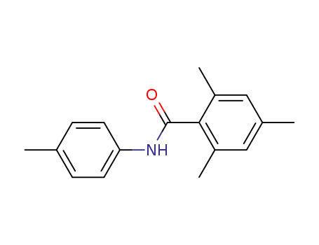 Molecular Structure of 5215-42-9 (2,4,6-trimethyl-N-(4-methylphenyl)benzamide)