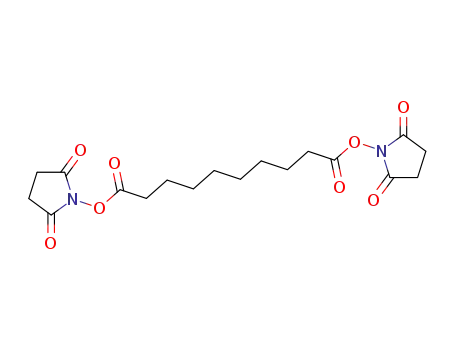 Molecular Structure of 23024-29-5 (DISUCCINIMIDYL SEBACATE)