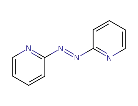 Molecular Structure of 4109-58-4 ((E)-2,2'-Azodipyridine)