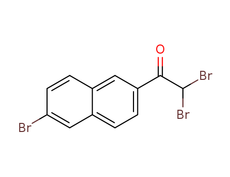 2,2-dibromo-1-(6-bromonaphthalen-2-yl)ethanone