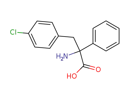 Molecular Structure of 7597-63-9 (4-chloro-alpha-phenylphenylalanine)