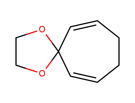 Molecular Structure of 1728-30-9 (1,4-Dioxaspiro[4.6]undeca-6,10-diene)