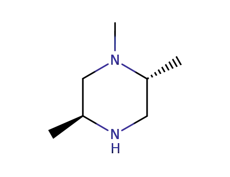 Molecular Structure of 24779-49-5 (trans-1,2,5-Trimethylpiperazine)