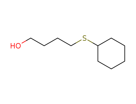 4-cyclohexylsulfanylbutan-1-ol cas  1962-46-5