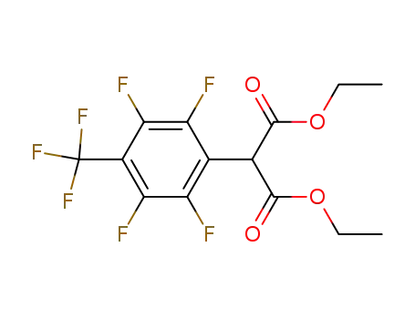 Propanedioic acid, [2,3,5,6-tetrafluoro-4-(trifluoromethyl)phenyl]-,
diethyl ester