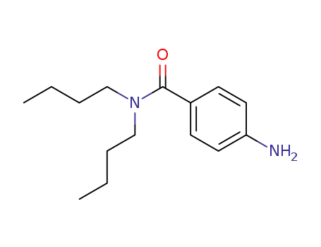 Molecular Structure of 93151-39-4 (4-amino-N,N-dibutylbenzamide)