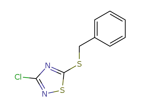 5-(benzylthio)-3-chloro-1,2,4-thiadiazole