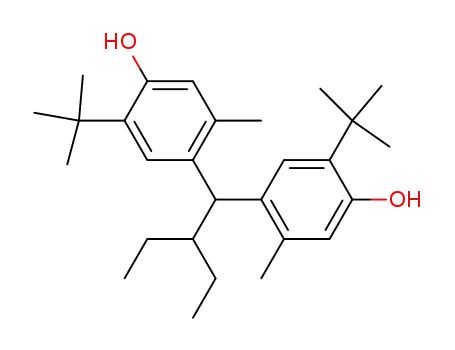 3-(5,5'-di-<i>tert</i>-butyl-4,4'-dihydroxy-2,2'-dimethyl-benzhydryl)-pentane