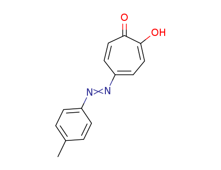 4-[(4-methylphenyl)hydrazinylidene]cyclohepta-2,5-diene-1,7-dione cas  19281-39-1