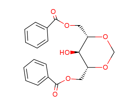Ribitol,2,4-O-methylene-, 1,5-dibenzoate (9CI)