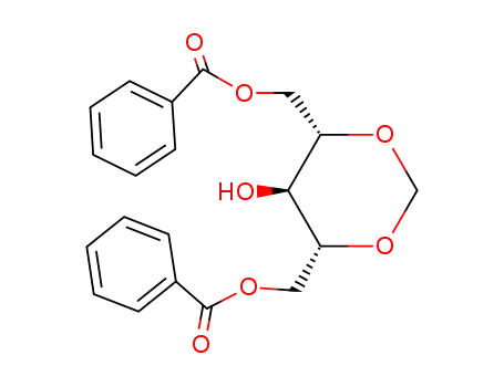 Molecular Structure of 31569-33-2 (1,5-di-O-benzoyl-2,4-O-methylidenepentitol)