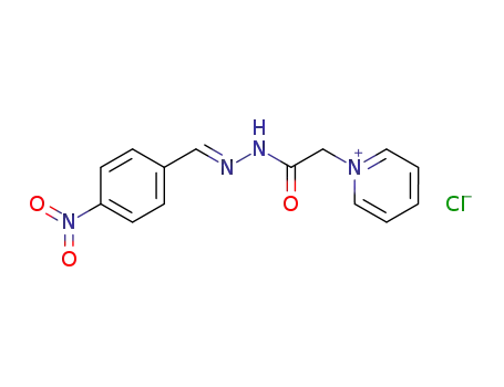 N-<2-(p-nitrobenzylidene)hydrazinocarbonylmethyl>pyridinium chloride