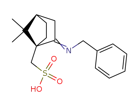 (1<i>S</i>)-2-benzylimino-bornane-sulfonic acid-<sup>(10)</sup>
