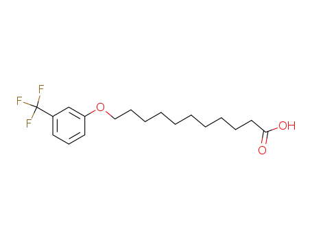 11-(3-trifluoromethyl-phenoxy)-undecanoic acid