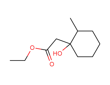 Molecular Structure of 5108-87-2 (Cyclohexaneacetic acid, 1-hydroxy-2-methyl-, ethyl ester)