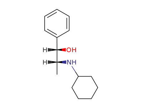 Molecular Structure of 2053-42-1 (α-[1-(Cyclohexylamino)ethyl]benzyl alcohol)