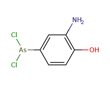 Molecular Structure of 455-83-4 (Dichlorophenarsine)