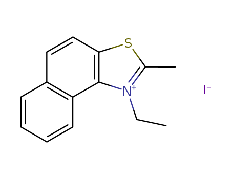 Naphtho[1,2-d]thiazolium,1-ethyl-2-methyl-, iodide (1:1)