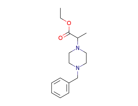 2-(4-benzyl-piperazin-1-yl)-propionic acid ethyl ester
