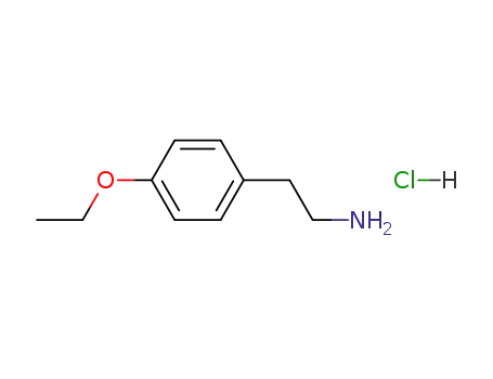 Molecular Structure of 56370-30-0 (4-ETHOXYPHENETHYLAMINE)
