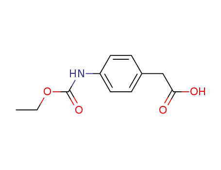 2-{4-[(ethoxycarbonyl)amino]phenyl}acetic acid