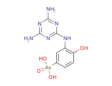 [3-(4,6-diamino-[1,3,5]triazin-2-ylamino)-4-hydroxy-phenyl]-arsonic acid