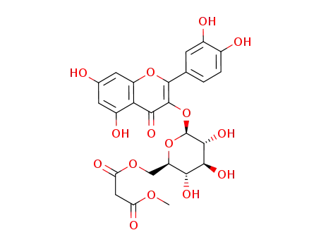 6''-O-<2-(methoxycarbonyl)acetyl>isoquercitrin
