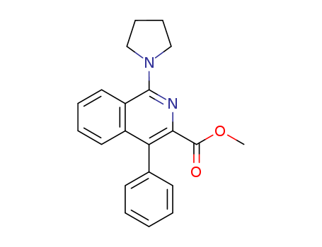 78945-93-4,methyl 4-phenyl-1-pyrrolidin-1-ylisoquinoline-3-carboxylate,