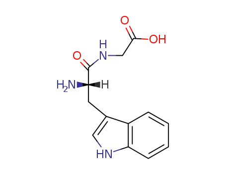 (S)-2-(2-Amino-3-(1H-indol-3-yl)propanamido)acetic acid