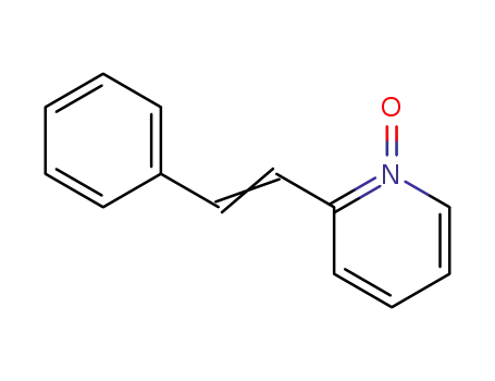 Molecular Structure of 13244-19-4 (2-(2-phenylethenyl)pyridine 1-oxide)