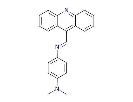 Molecular Structure of 802-20-0 (1,4-Benzenediamine,N4-(9-acridinylmethylene)-N1,N1-dimethyl-)