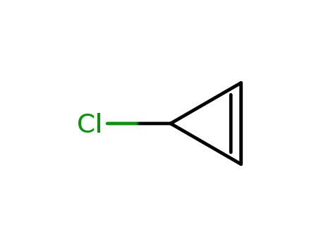Molecular Structure of 17336-56-0 (Cyclopropene, 3-chloro-)
