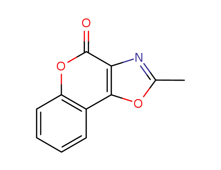 Molecular Structure of 5571-28-8 (4H-[1]Benzopyrano[3,4-d]oxazol-4-one, 2-methyl-)
