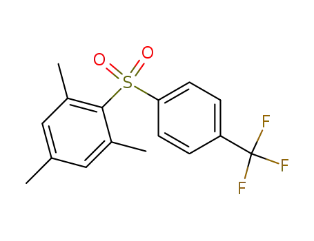 1,3,5-trimethyl-2-{[4-(trifluoromethyl)phenyl]sulfonyl}benzene