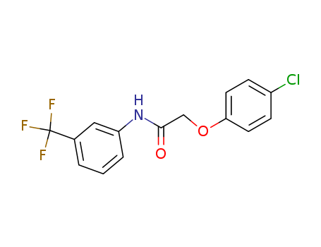 Acetamide, 2-(4-chlorophenoxy)-N-[3-(trifluoromethyl)phenyl]-