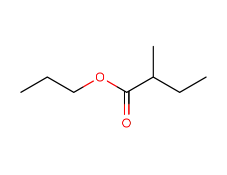 Molecular Structure of 37064-20-3 (N-PROPYL-2-METHYL BUTYRATE)