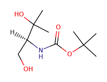 Molecular Structure of 182958-73-2 (Carbamic acid, [2-hydroxy-1-(hydroxymethyl)-2-methylpropyl]-, 1,1-)