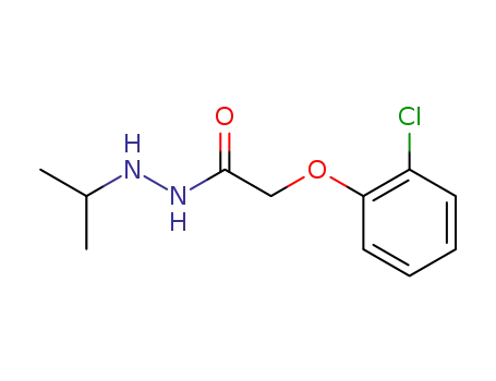 Acetic acid, (2-chlorophenoxy)-, 2-(1-methylethyl)hydrazide