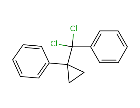 Molecular Structure of 5680-56-8 ([dichloro(1-phenylcyclopropyl)methyl]benzene)