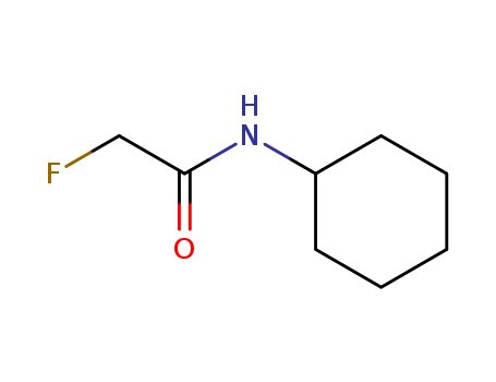 587-66-6,Acetamide, N-cyclohexyl-2-fluoro-,