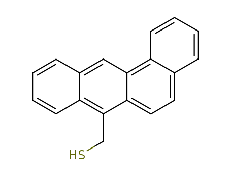 Molecular Structure of 63018-59-7 (Benz[a]anthracene-7-methanethiol)